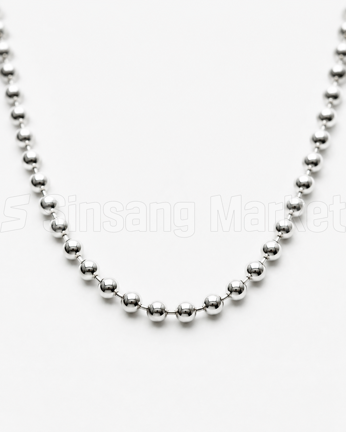 [빠른발송] 1mm silver925 necklace 실버925 데일리