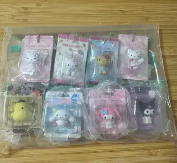 산리오 캐릭터즈 패키지 미니어처 참 컬렉션
