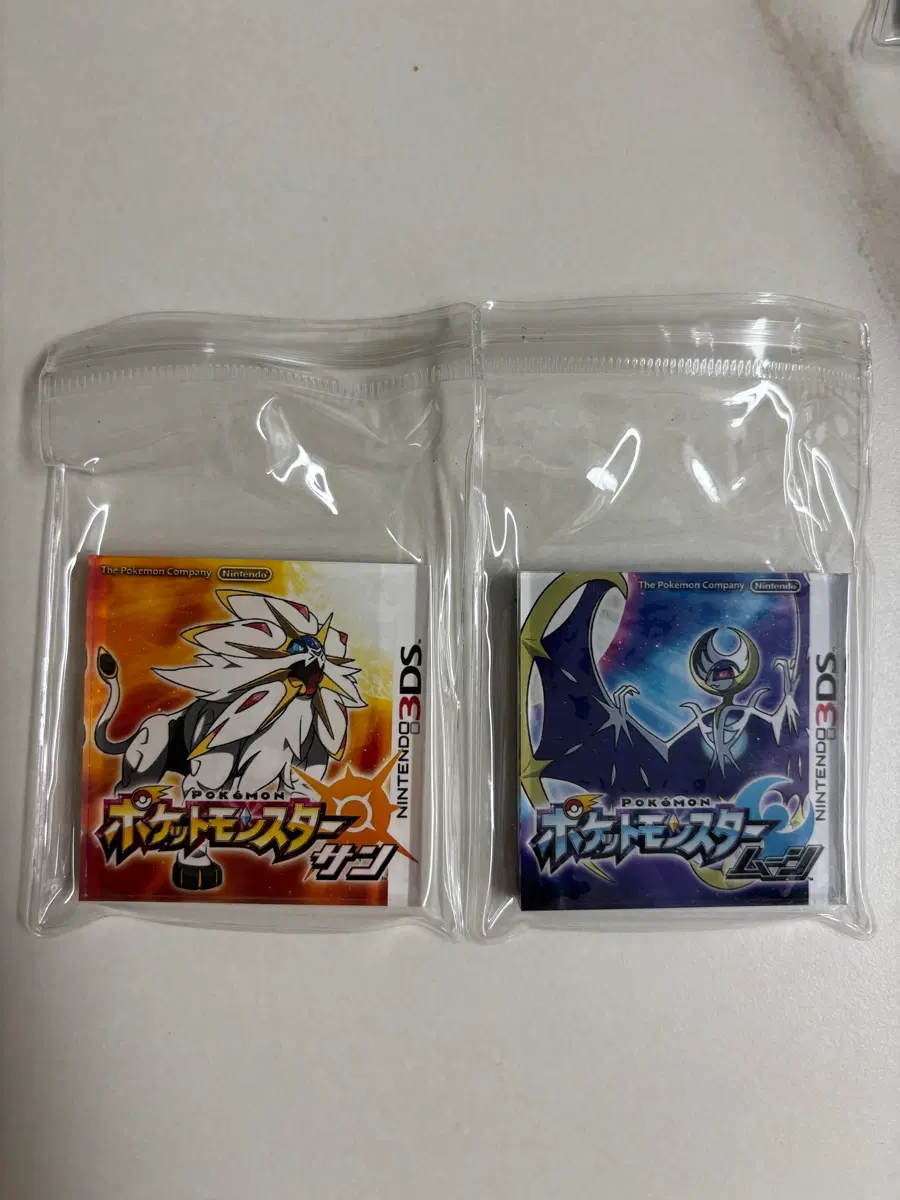 포켓몬스터 닌텐도 3DS 커버 아크릴마그넷 자석 솔가레오 & 루나아라