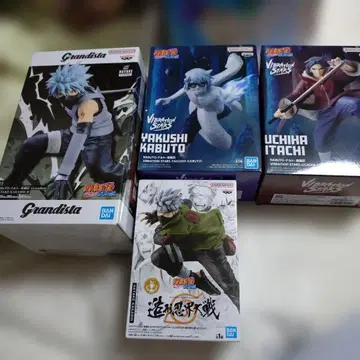 미개봉 NARUTO 프라이스 피규어 4개 세트