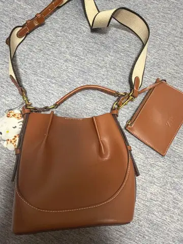 ZARA 숄더백 브라운