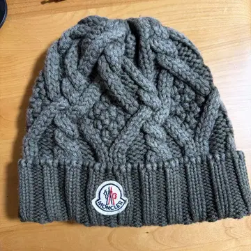 MONCLER 케이블 니트 모자 비니