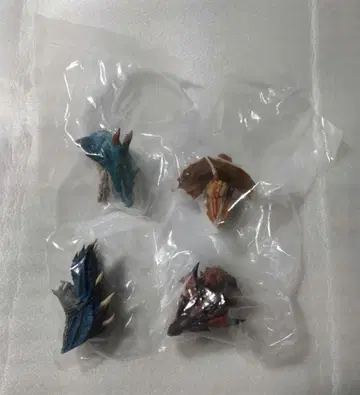 몬스터 헌터 몬스터 헤드 마그넷 4개 세트