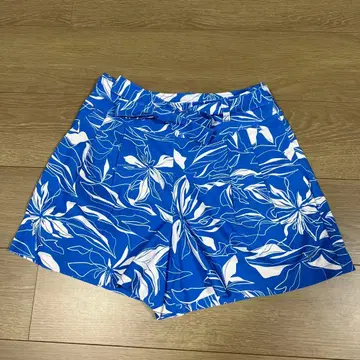 캘러웨이 여성용 숏팬츠 블루 꽃무늬