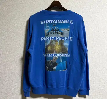 glamb x 공각기동대 SAC_2045 sweat Blue