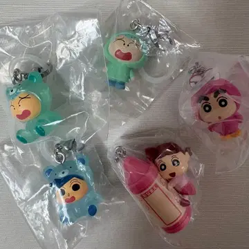 짱구는 못말려(크레용 신짱) 메지루시 액세서리 5종 세트