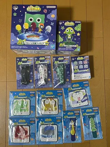 개구리 중사 케로로 제일복권 A상 B상 I상 K상 컴프, J상 x 5