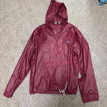 IZOD LACOSTE 나일론 아노락 후드티 풀오버 M 사이즈