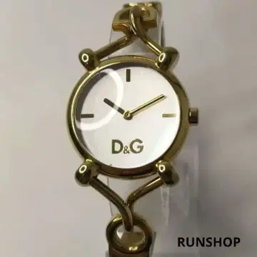 [레어] D&G 손목시계 디앤지 골드 뱅글 브레이슬릿 워치