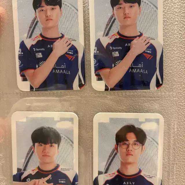 msi t1 멤버십 전용 포토카드 판매합니다. (오너, 케리아, 페이즈)