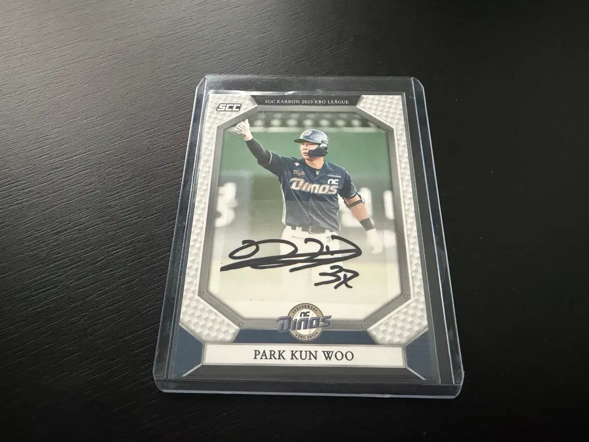 SCC KBO 프로야구 카본 오토 NC다이노스 박건우