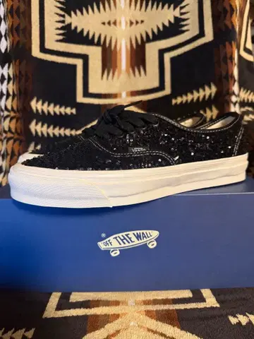 VANS LX Authentic 44 스팽글 블랙