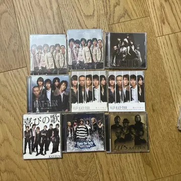 KAT-TUN CD 앨범 싱글 묶음 판매