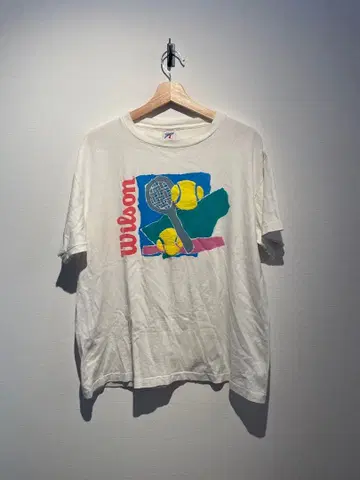 90s 80s Wilson 티셔츠 USA제 XL 사이즈