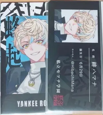 히바치 마나 YANKEE ROAD 랜덤 폴라로이드풍 카드