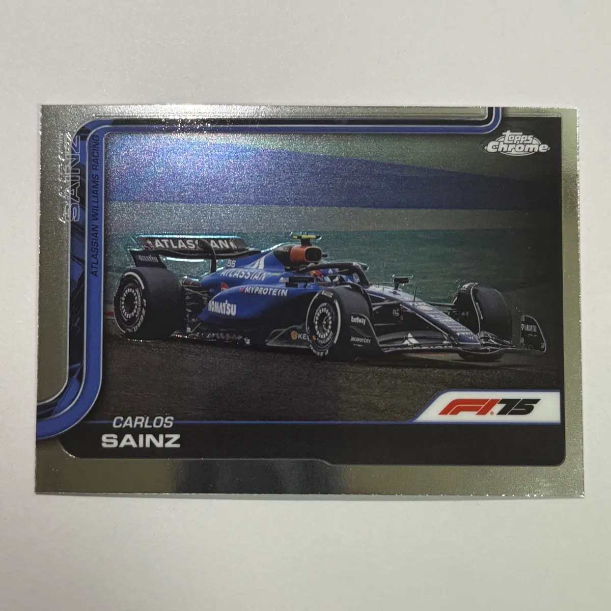 F1 카를로스 사인츠 탑스크롬 F1카드