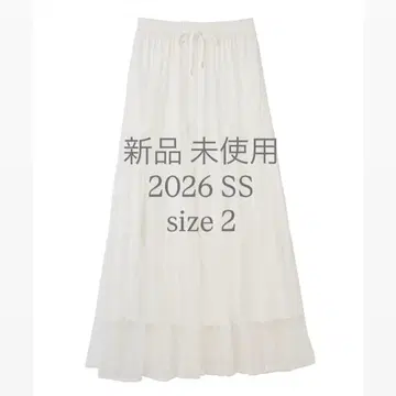 미사용 새상품 코코딜 레이스 캉캉 스커트