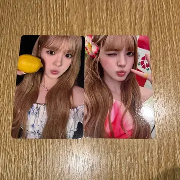 hearts2hearts 레몬 탕 HMV 럭드 유하 2장