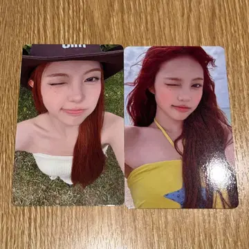 hearts2hearts HMV 럭키 드로우 이안 2장