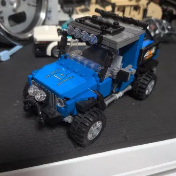 레고 4x4 오프로드 자동차 블루