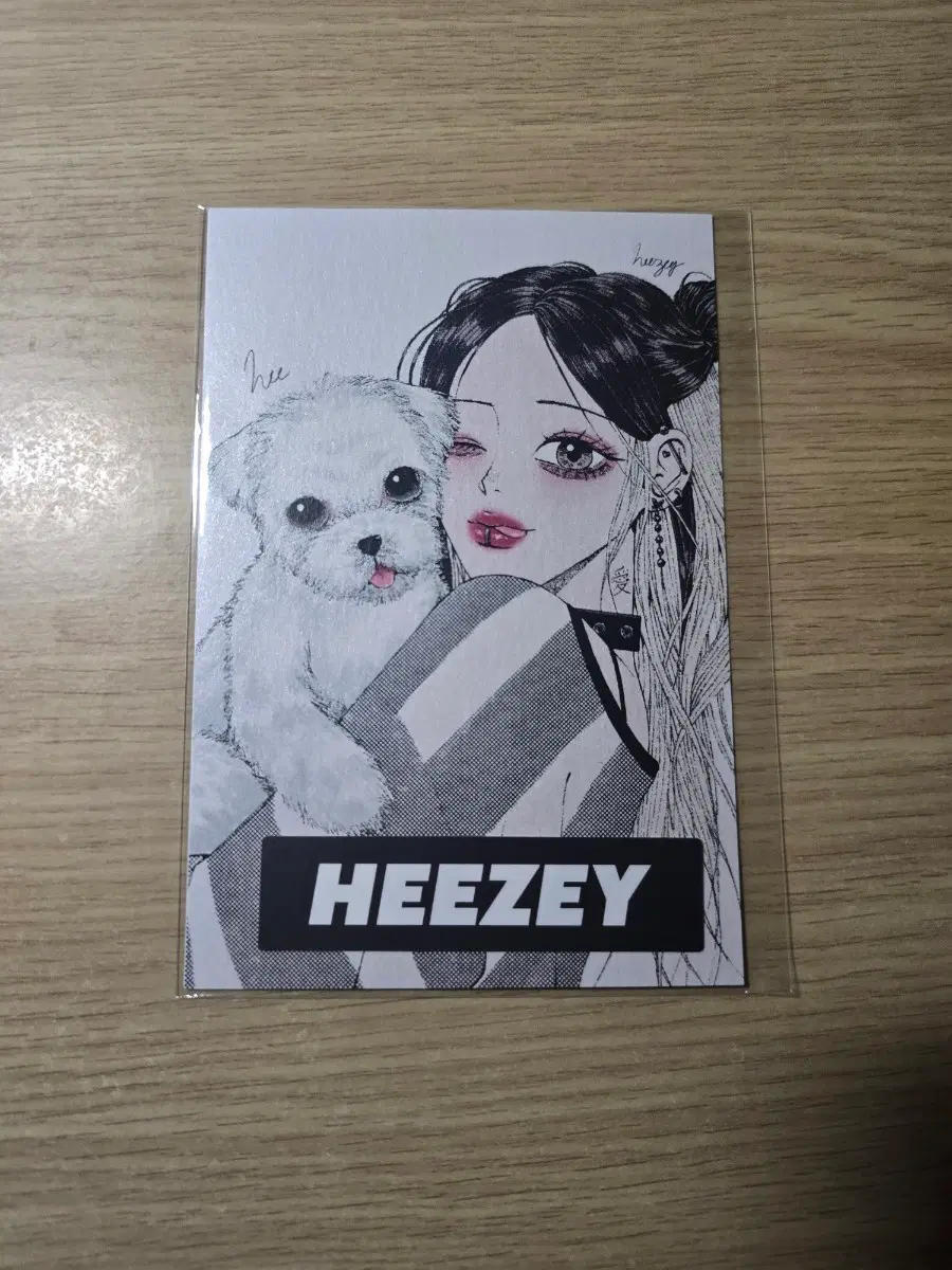 HEEZEY 일러스트 엽서