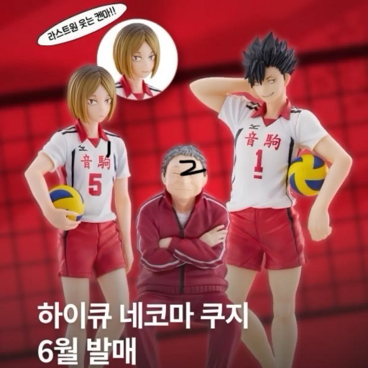 [미개봉] 하이큐 후류쿠지 피규어