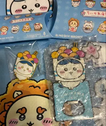 치이카와 대만 한정판 CHIIKAWA DAYS 하치와레 핀 마그넷