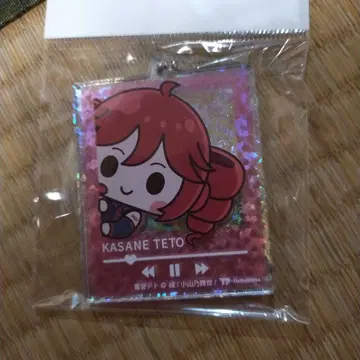 카사네 테토 홀로그램 아크릴 키링 C