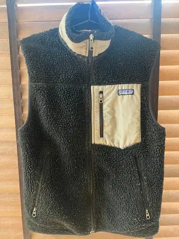 patagonia 플리스 베스트 블랙