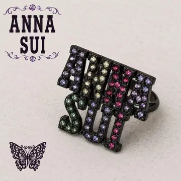 미사용 새상품 안나수이 annasui 로고 반지