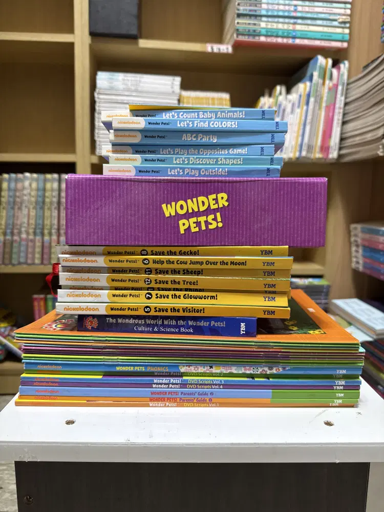 Wonder pets! YBM 32권+cd1장 세트 어린이책 중고책
