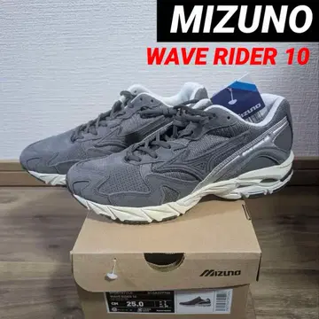 새상품 미즈노 MIZUNO WAVE RIDER 10 25.0cm 스니커즈