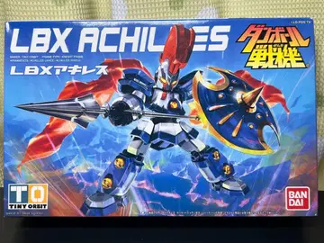 [ 미조립 빨간색 반다이 ] LBX 아킬레스 프라모델