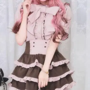 nyanMe 오히메 스커트 블라우스