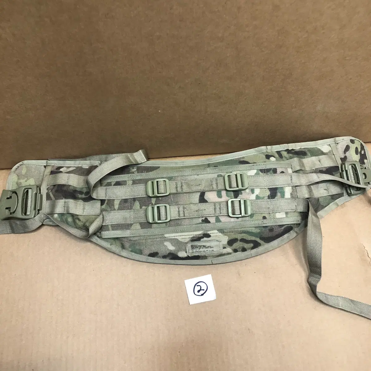2. 미군 멀티캠 MOLLE 2 배낭 허리 벨트 5