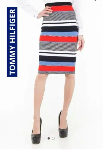 TOMMY HILFIGER 타이트 스커트 니트 L~ LL 상당
