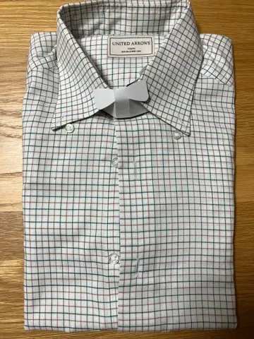 UNITED ARROWS 타탄 체크 버튼다운 셔츠 39
