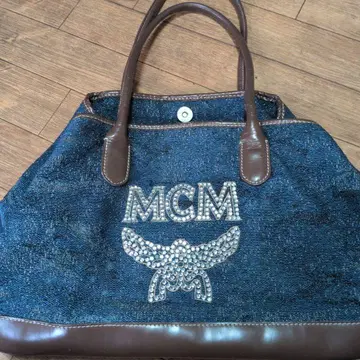 MCM 데님 스톤 토트백 MCM 가방