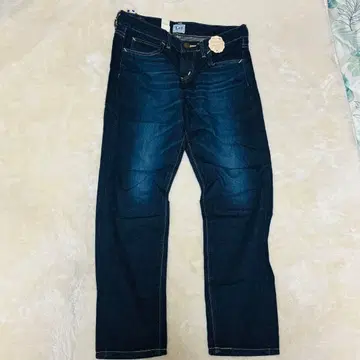 택 포함 새상품 Lee 스트레이트 데님 팬츠 여성용 리 XS 사이즈