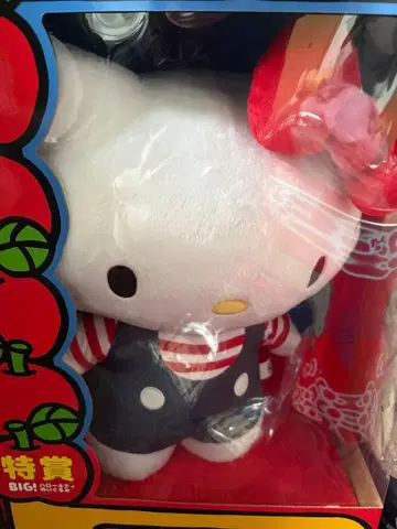 Hello Kitty BIG 봉제 인형 특상 키티 50주년
