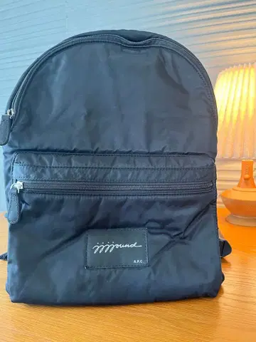 A.P.C. JJJJound 콜라보 백팩 블랙