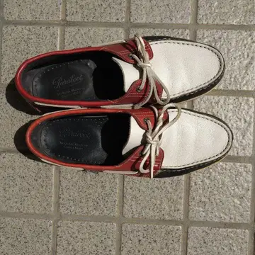 Paraboot 데크 슈즈 트리콜로르 컬러