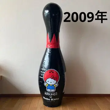 [레어] ROUND1 헬로키티 볼링 핀 헤이세이 2009