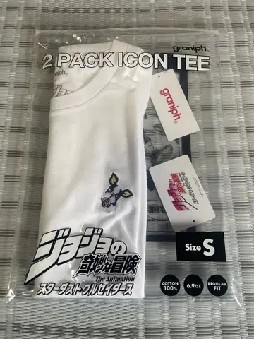 새상품 그라니프 graniph 죠죠 T셔츠 S 이기 더 풀