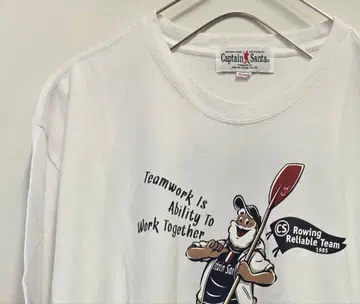 캡틴 산타 레가타 T셔츠 화이트