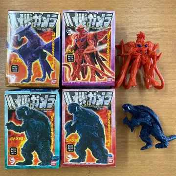 하이퍼 가메라 피규어 4종 세트 1999년 반다이