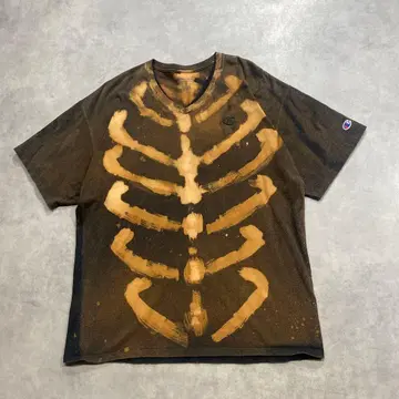 y2k grunge skelton skull bleach 블리치 XL
