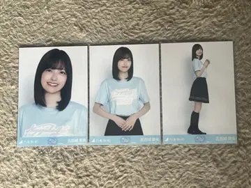 노기자카46 브로마이드 홋카이도 T셔츠 컴프 이오키 마오