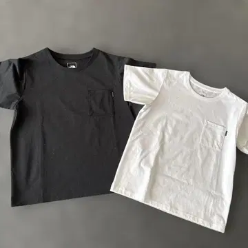 THE NORTH FACE 포켓 티셔츠 2장 세트 M 사이즈
