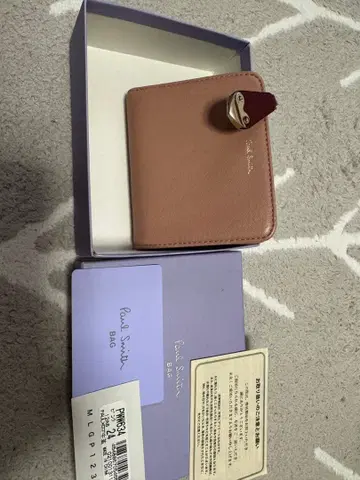 폴 스미스 접이식 지갑 핑크